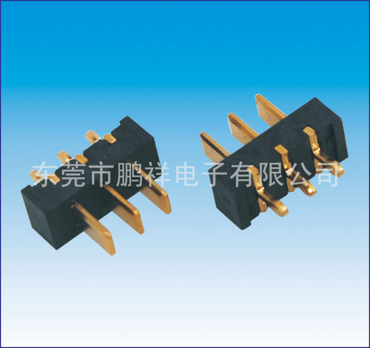 2500系列，2.5mm間距電池公座180度