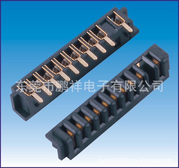 2504系列，2.5mm電池母座90度右防