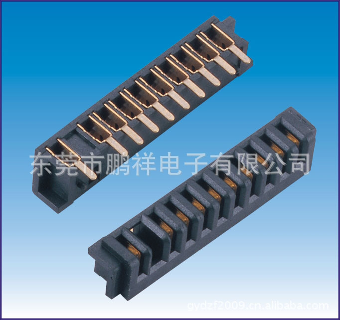 2504系列，2.5mm電池母座90度左防
