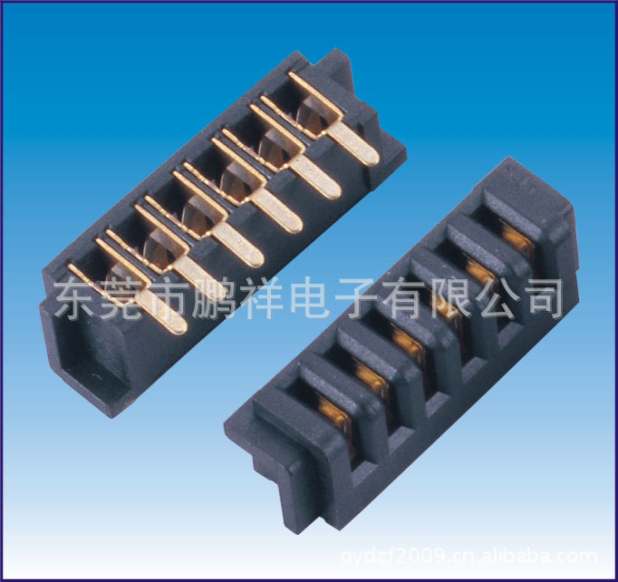 2500系列，2.5mm電池母座180度