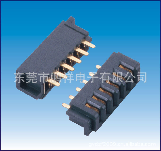 2500系列，2.5mm間距電池母座180度